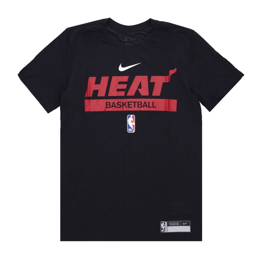 maglietta uomo nba dri fit essential practice tee miahea BLACK