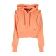 felpa cappuccio zip donna sportswear air fleece full-zip hoodie ORANGE TRANCE/MANTRA ORANGE