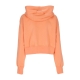 felpa cappuccio zip donna sportswear air fleece full-zip hoodie ORANGE TRANCE/MANTRA ORANGE