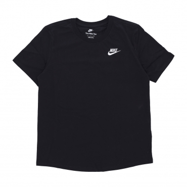 maglietta donna sportswear club tee BLACK