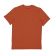 maglietta uomo club tee DARK RUSSET