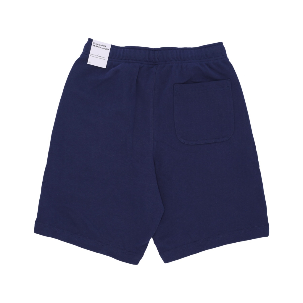 pantalone corto tuta uomo club+ short MIDNIGHT NAVY/MIDNIGHT NAVY