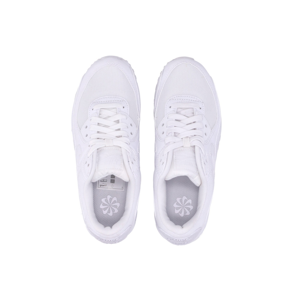 scarpa bassa donna w air max 90 WHITE/WHITE