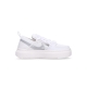 scarpa bassa donna w court vision alta txt WHITE/METALLIC SILVER/SAIL