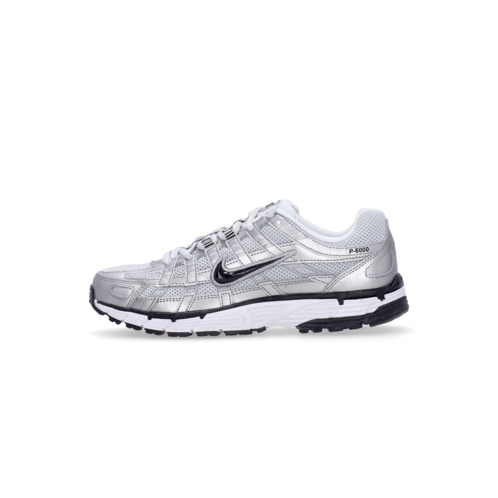 scarpa bassa donna wmns p-6000 WHITE/BLACK/METALLIC SILVER