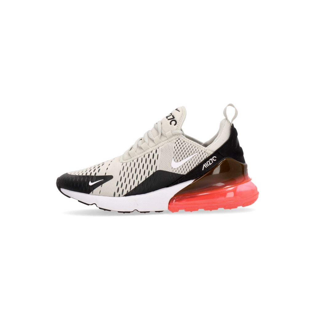 scarpa bassa uomo air max 270 BLACK/LIGHT BONE/HOT PUNCH/WHITE