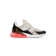 scarpa bassa uomo air max 270 BLACK/LIGHT BONE/HOT PUNCH/WHITE