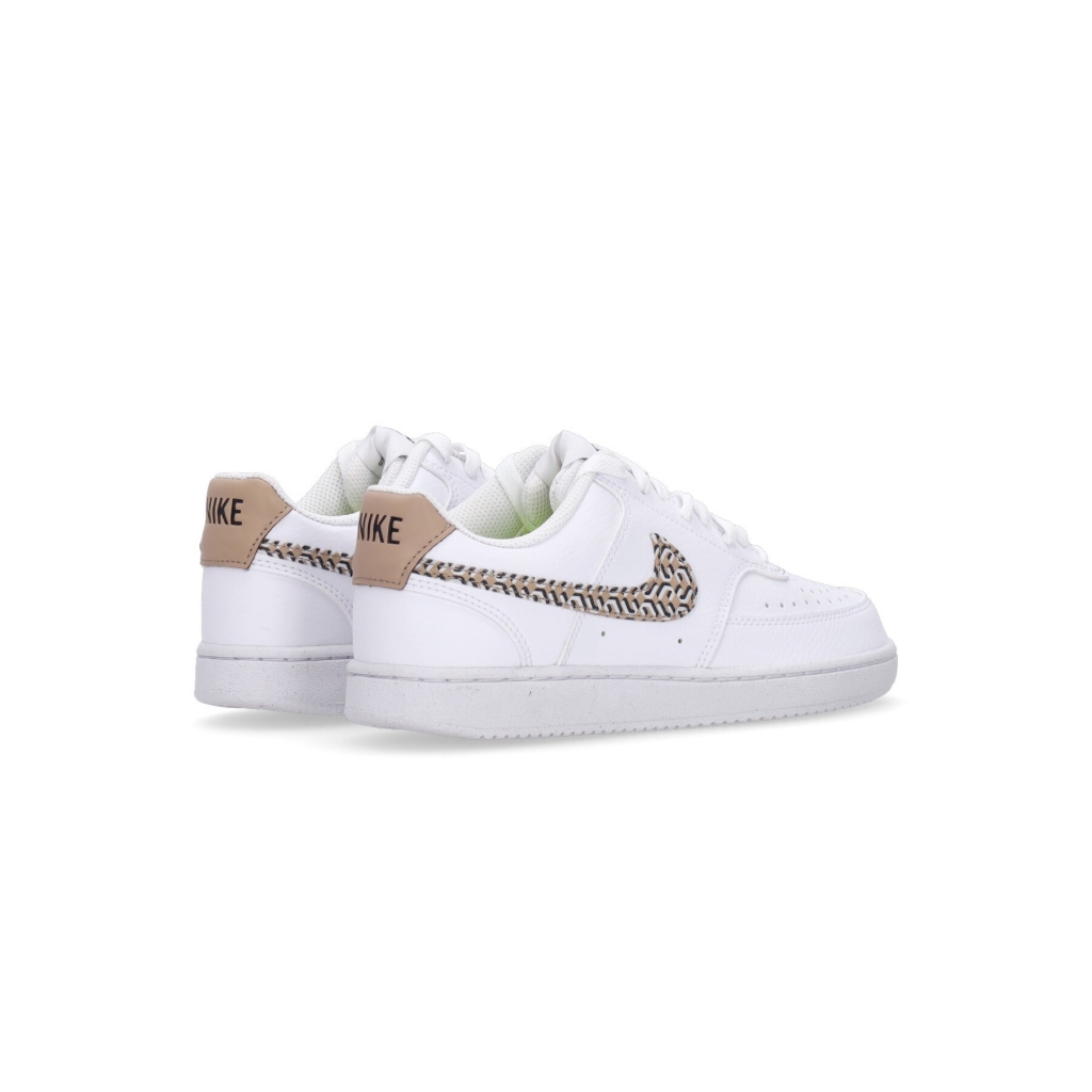 scarpa bassa donna w court vision low next nature x nike united WHITE/HEMP/BLACK/SUMMIT WHITE