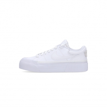 scarpa bassa donna wmns court legacy lift WHITE/WHITE/WHITE