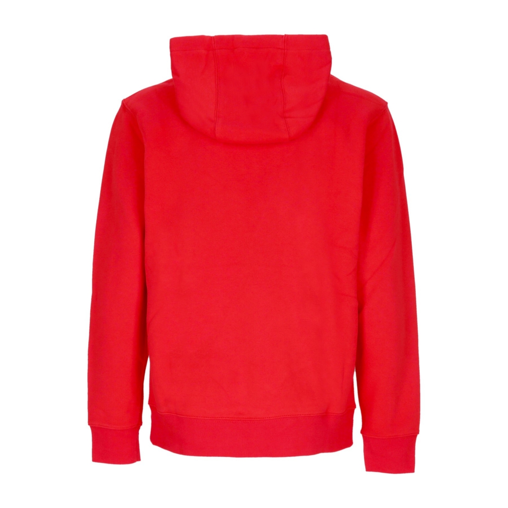 felpa cappuccio uomo nba club hoodie chibul UNIVERSITY RED