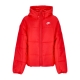 piumino donna w essential thermic classic puffer UNIVERSITY RED/WHITE