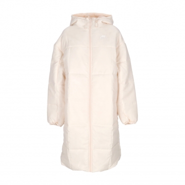 piumino lungo donna w thermic classic parka GUAVA ICE/WHITE