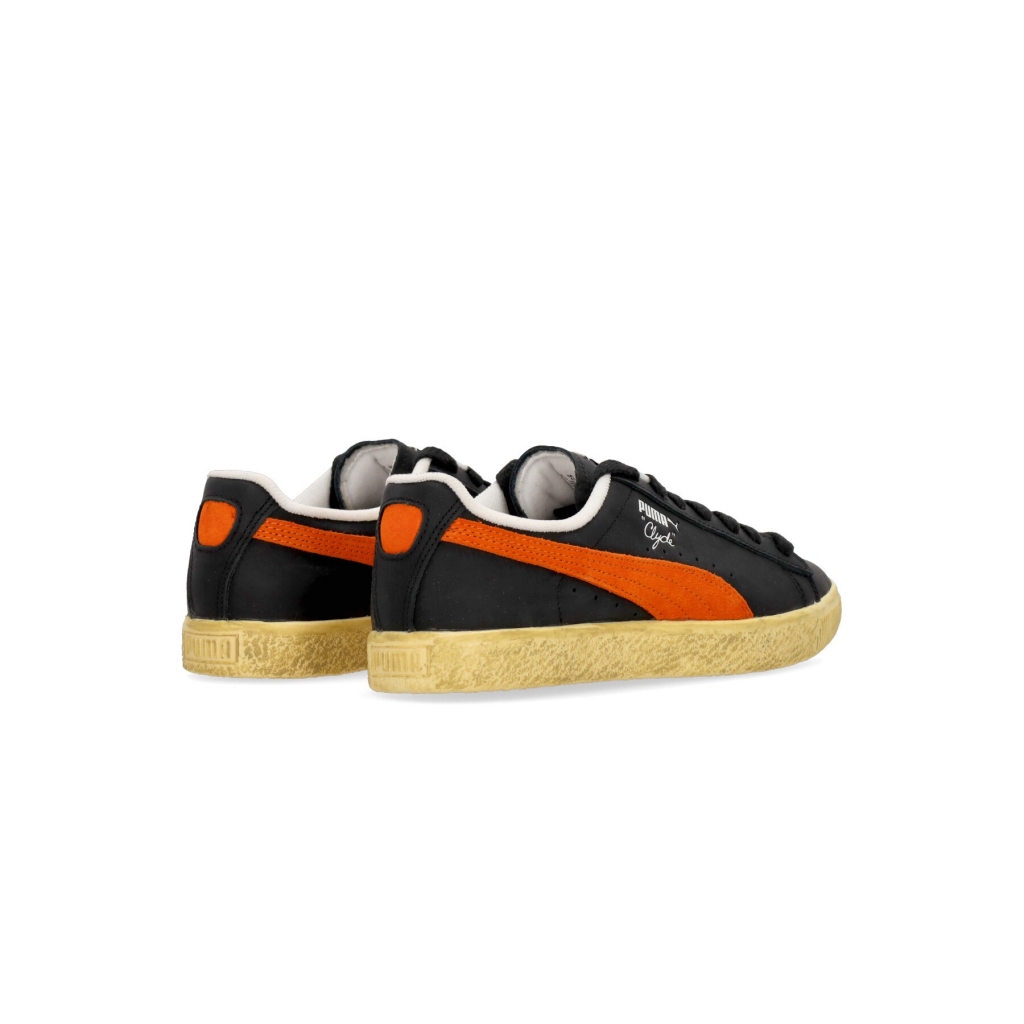 scarpa bassa uomo clyde vintage BLACK/RICKIE ORANGE