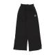 pantalone tuta leggero donna w classics relaxed sweatpants BLACK