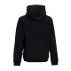 felpa cappuccio uomo tentacles logo hoodie BLACK