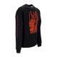 felpa girocollo uomo cruel crewneck BLACK