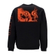 felpa girocollo uomo cruel crewneck BLACK