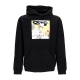 felpa cappuccio uomo doctor hoodie BLACK