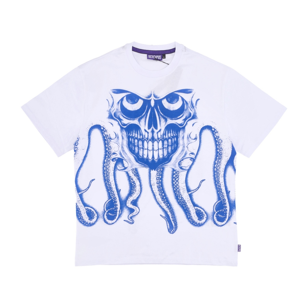 maglietta uomo skull tee WHITE