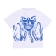 maglietta uomo skull tee WHITE