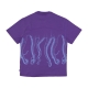 maglietta uomo outline logo tee PURPLE