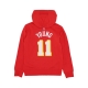 felpa cappuccio ragazzo nba club fleece icon edition no 11 trae young atlhaw ORIGINAL TEAM COLORS