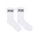 calza media uomo chain socks WHITE