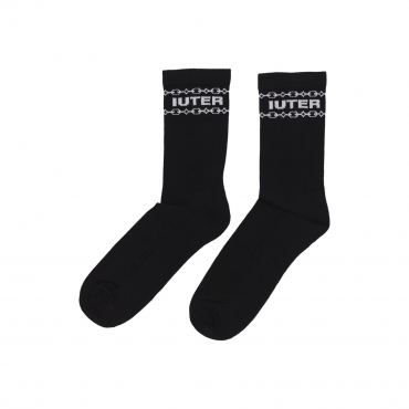 calza media uomo chain socks BLACK