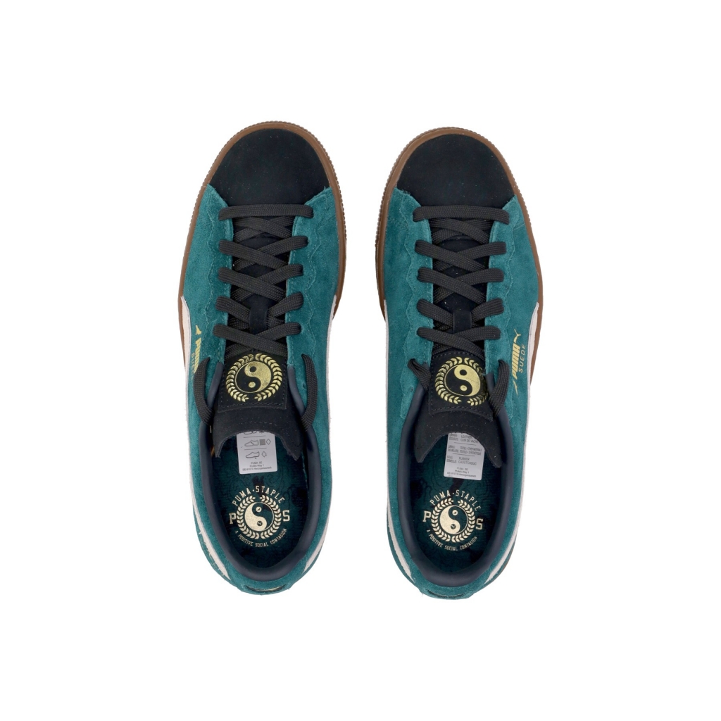 scarpa bassa uomo suede g x staple MALACHITE/ALPINE SNOW