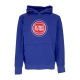 felpa cappuccio uomo nba essential fleece hoodie detpis RUSH BLUE