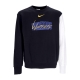 felpa girocollo uomo nba courtside fleece crewneck golwar BLACK