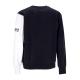 felpa girocollo uomo nba courtside fleece crewneck golwar BLACK