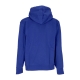 felpa cappuccio uomo nba essential fleece hoodie detpis RUSH BLUE