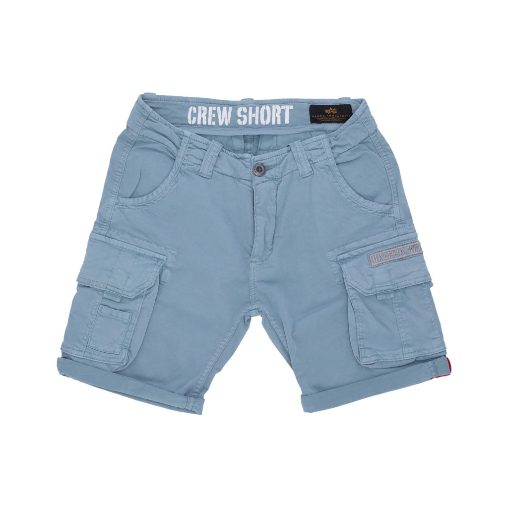 pantalone corto uomo crew short GREY BLUE