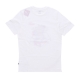 maglietta uomo graphics sneaker tee WHITE