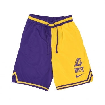 pantaloncino tipo basket uomo nba courtside dna dri-fit graphic shorts loslak AMARILLO/FIELD PURPLE/BLACK