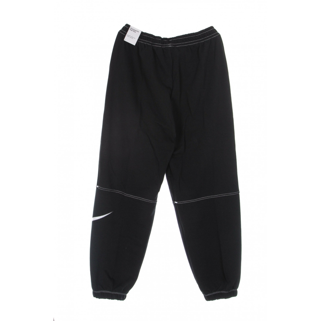 pantalone tuta leggero donna swoosh fleece hr jogger BLACK/BLACK/BLACK/WHITE