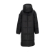 piumino lungo donna w thermic classic parka BLACK/WHITE