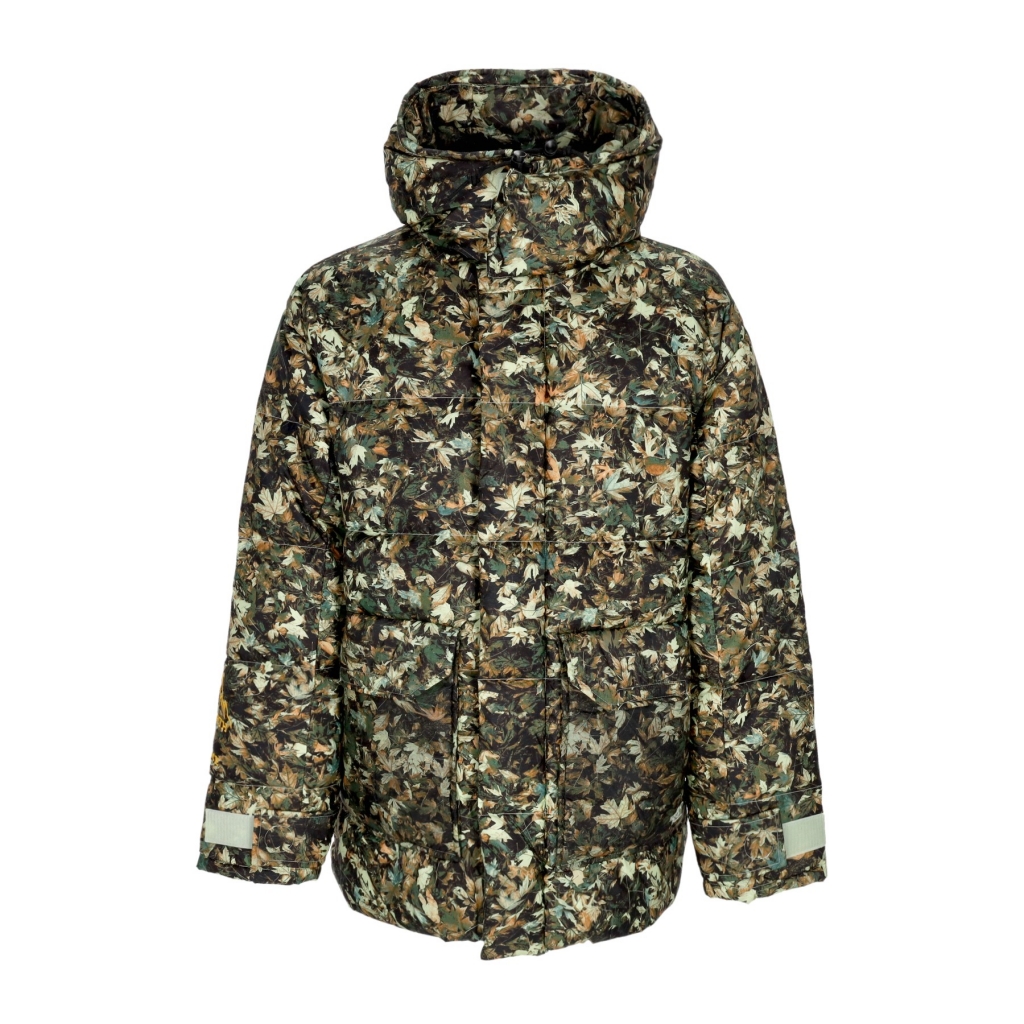 piumino lungo uomo 73 logo parka MISTY SAGE