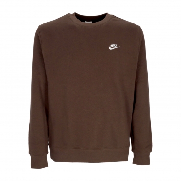 felpa girocollo uomo club crew bb BAROQUE BROWN/WHITE