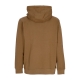 felpa cappuccio uomo comfycush po hoodie SEPIA