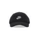 cappellino visiera curva uomo unstructured curved bill club cap BLACK