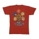 maglietta uomo concrete floral vintage tee BURNT HENNA