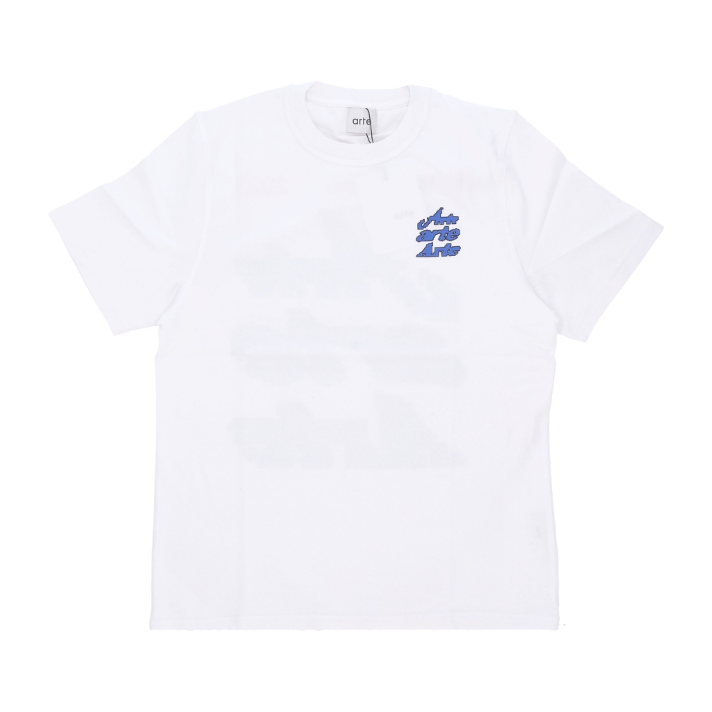 maglietta uomo back tee WHITE