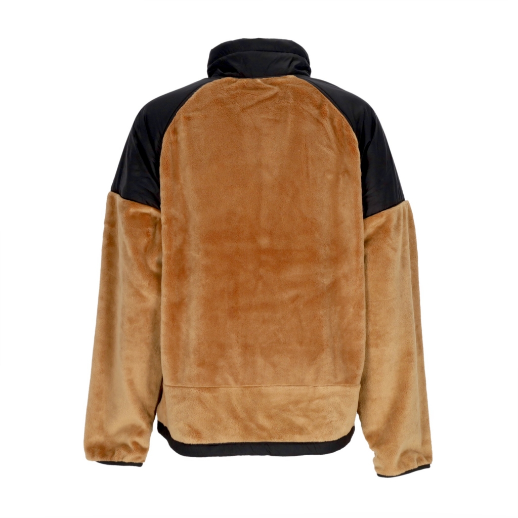 orsetto uomo versa velour jacket ALMOND BUTTER/BLACK