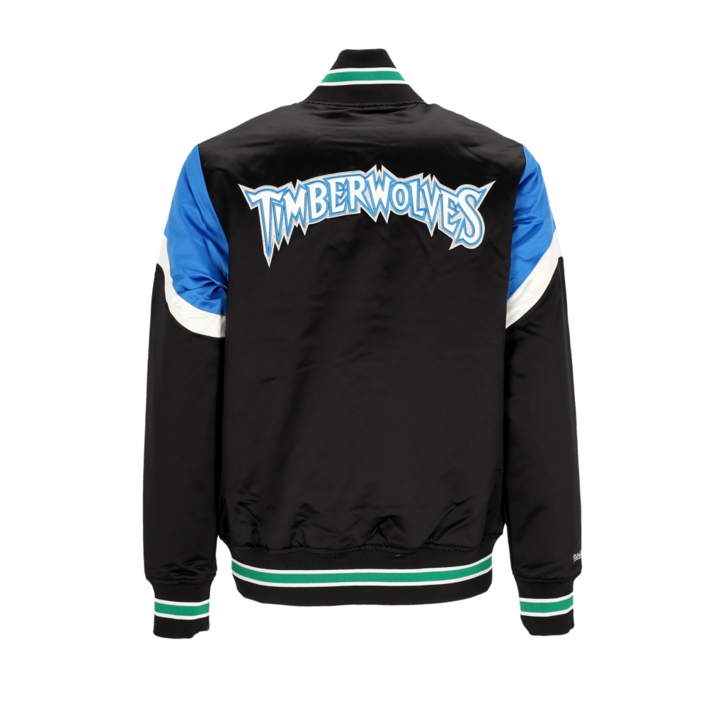 giubbotto bomber uomo nba heavyweight satin jacket mintim ORIGINAL TEAM COLORS