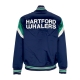 giubbotto bomber uomo nhl heavyweight satin jacket harwha ORIGINAL TEAM COLORS