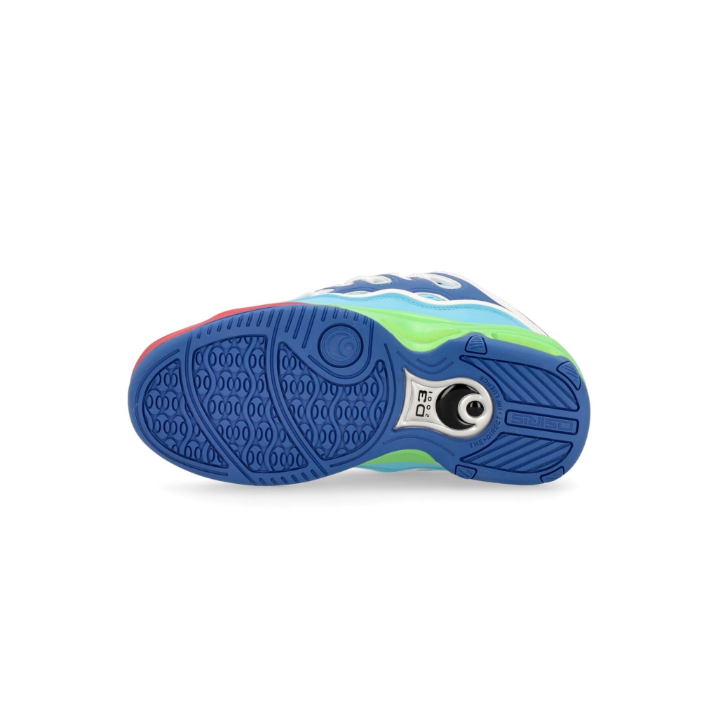 scarpe skate uomo d3 2001 BLUE/LIME/MULTI