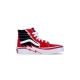 scarpa alta bambino sk8-hi bolt RED/BLACK