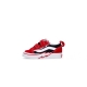 scarpa bassa bambino old skool v bolt RED/BLACK